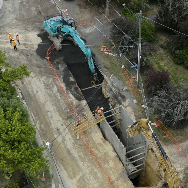 Ballarat Sewer Build Stages 1 and 2